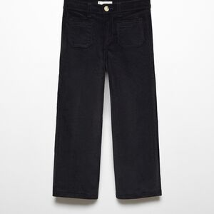 Zara Kids Black Corduroy Pants